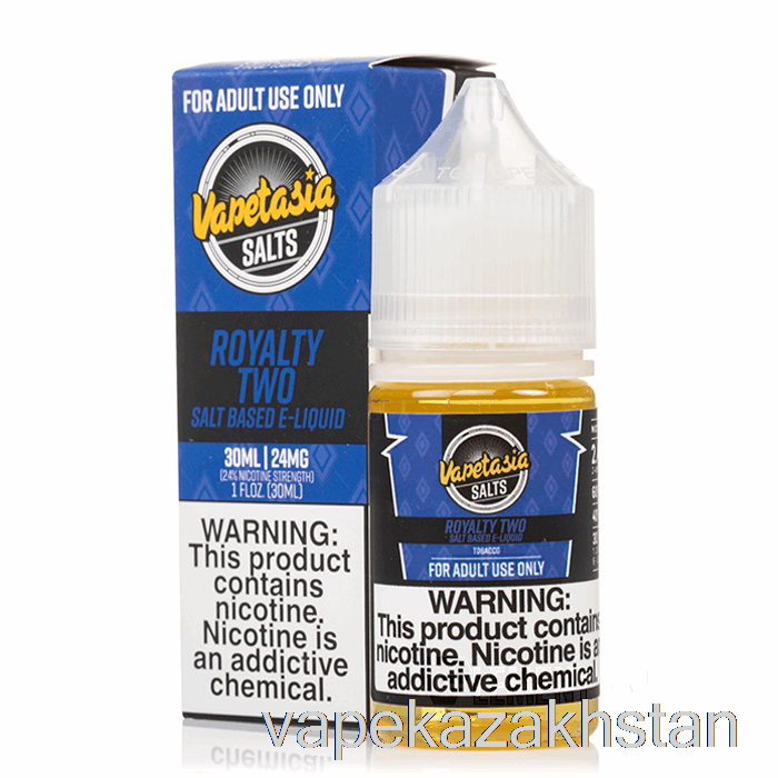 Vape Kazakhstan Royalty II - Vapetasia Salts - 30mL 12mg